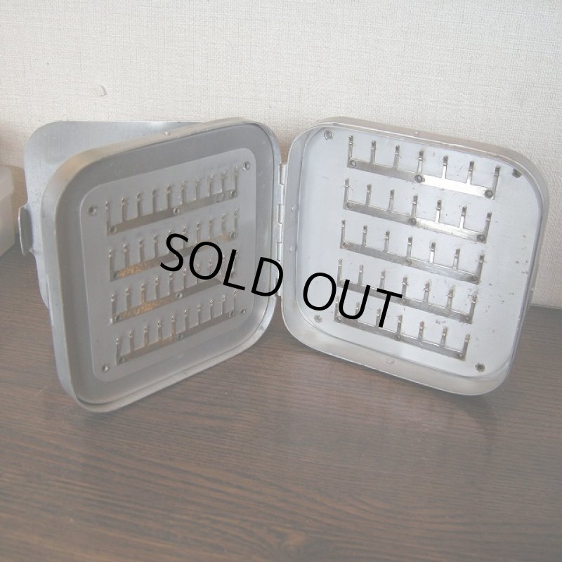 画像1: OLD WHEATLEY FLY BOX (with leader case) (1)