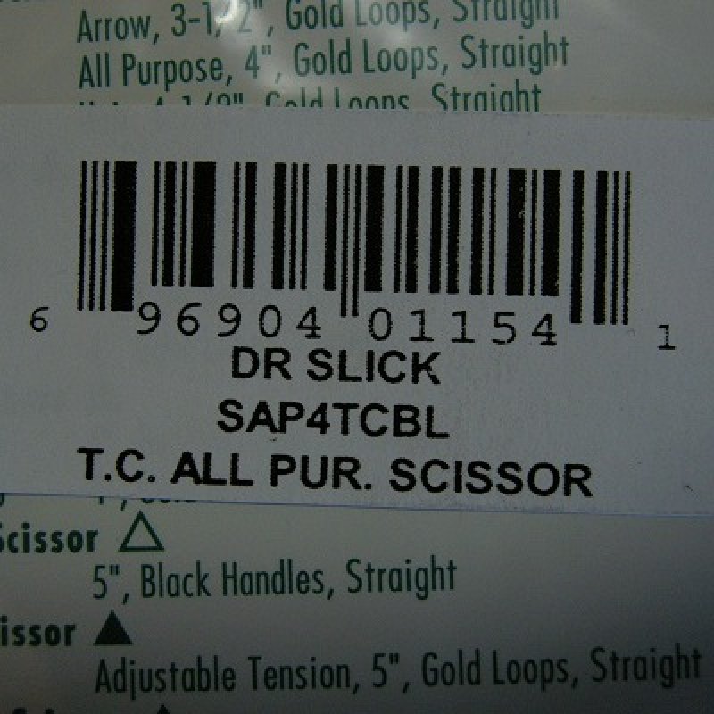 画像1: 【Dr.Slick】TC ALL Purpose Scissor 4"