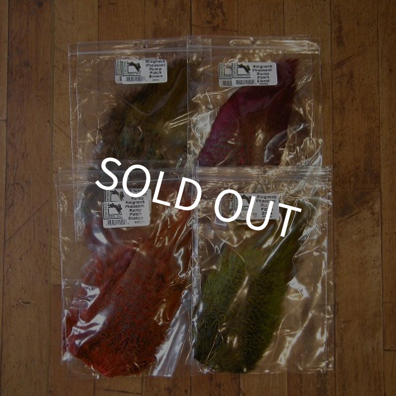 画像1: 【HARELINE】RingNeck Pheasant Rump Patch (1)