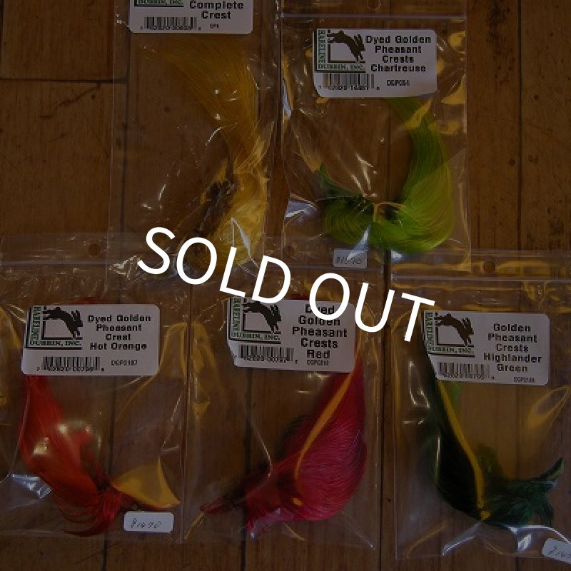 画像1: 【HARELINE】Golden Pheasant Crest  (1)