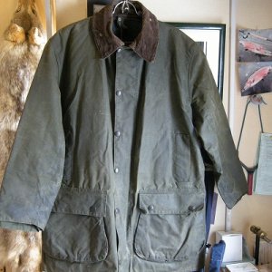 画像1: 【Barbour】Waxed Jacket (USED)