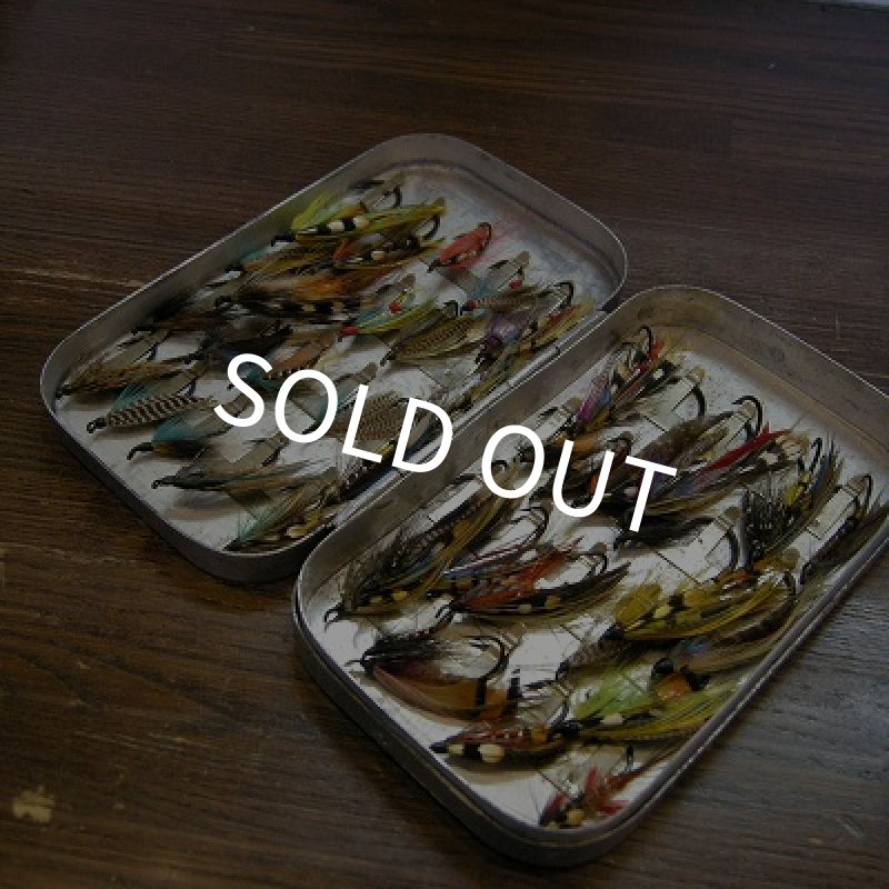 画像1: 【HARDY】OLD FLY BOX with Flies (1)