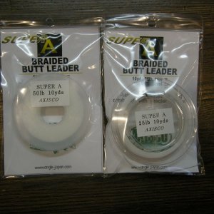 画像1: 【AXISCO】Super A Braided Butt Leader (10yd)