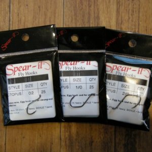 画像1: 【Spirit River】 Spear-it  Octopus Hooks