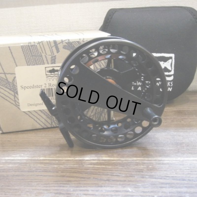 画像1: 【Lamson】 Speedster 2.0 Reel Black/Orange  (1)