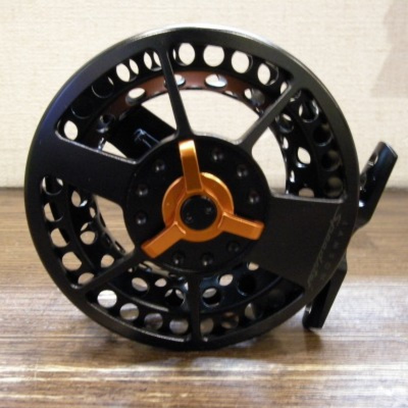 画像2: 【Lamson】 Speedster 1.5 Reel  Black/Orange 