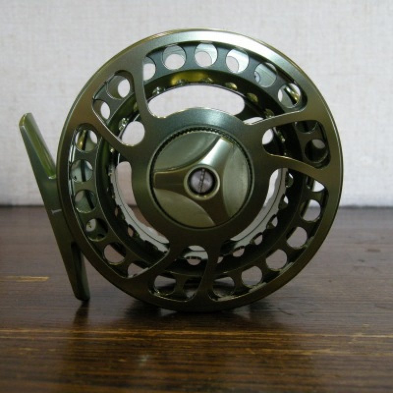 画像1: 【TFO】 BVK Super Large Arbor Reel I Green