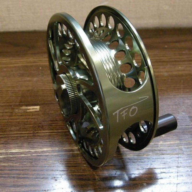 画像2: 【TFO】 BVK Super Large Arbor Reel III Green