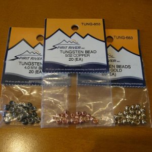 画像1: 【Spirit River】 Tungsten Beads