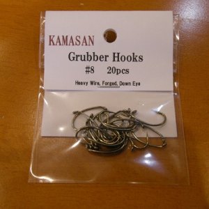 画像1: 【KAMASAN】 Grubber Hooks