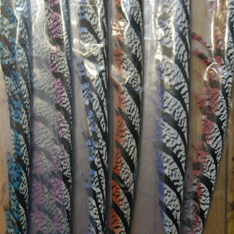 画像1: 【Spirit River】 Tipped Dyed Amherst Center Tail