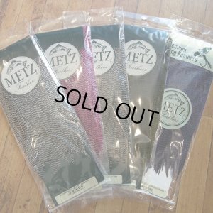 画像1: 【METZ】 Magnum Saddle Grizzly Dyed #1グレード