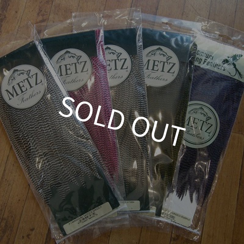 画像1: 【METZ】 Magnum Saddle Grizzly Dyed #1グレード (1)