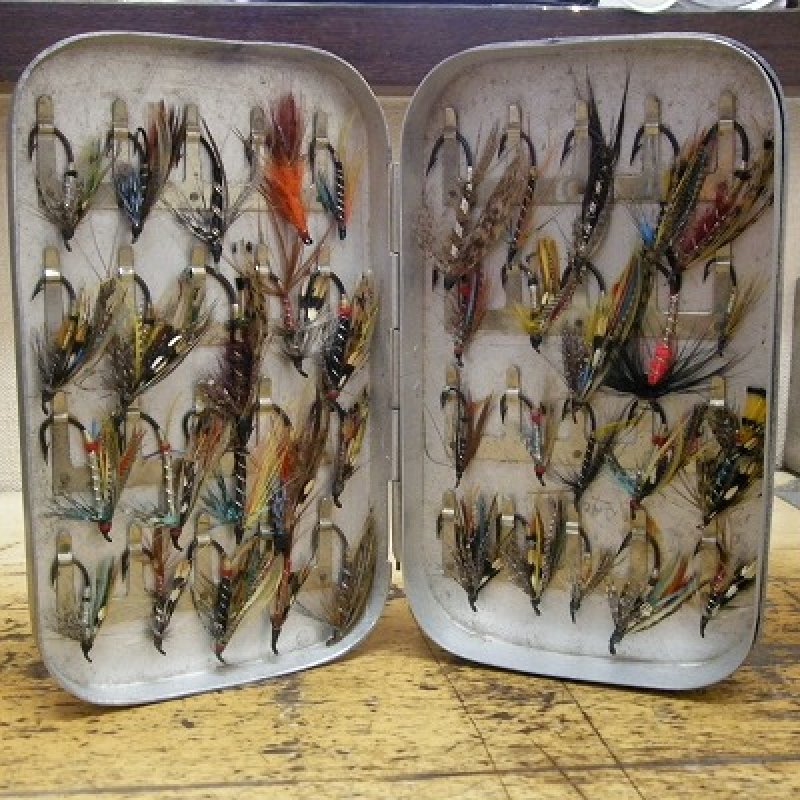 画像1: 【HARDY】 OLD FLY BOX