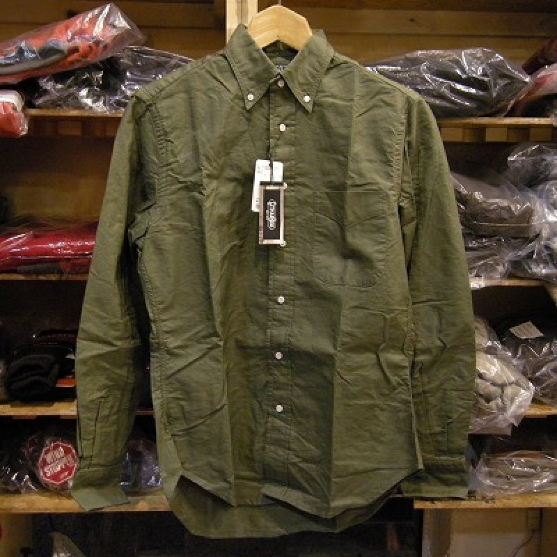 画像1: 【GITMAN BROS.】 Olive Overdye Oxford (1)