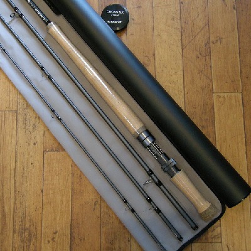 LOOPループフライロッドCross SXダブル7124-4 LOOP】 Cross SX ダブル 7124-4 - DOLLYVARDEN FLYSHOP