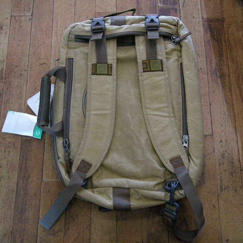 画像1: 【Fishpond】 ボルダーブリーフケース・ワックスドキャンパス(SALE)