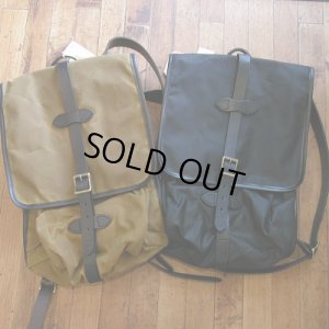 画像1: 【FILSON】 Tin Cloth Backpack