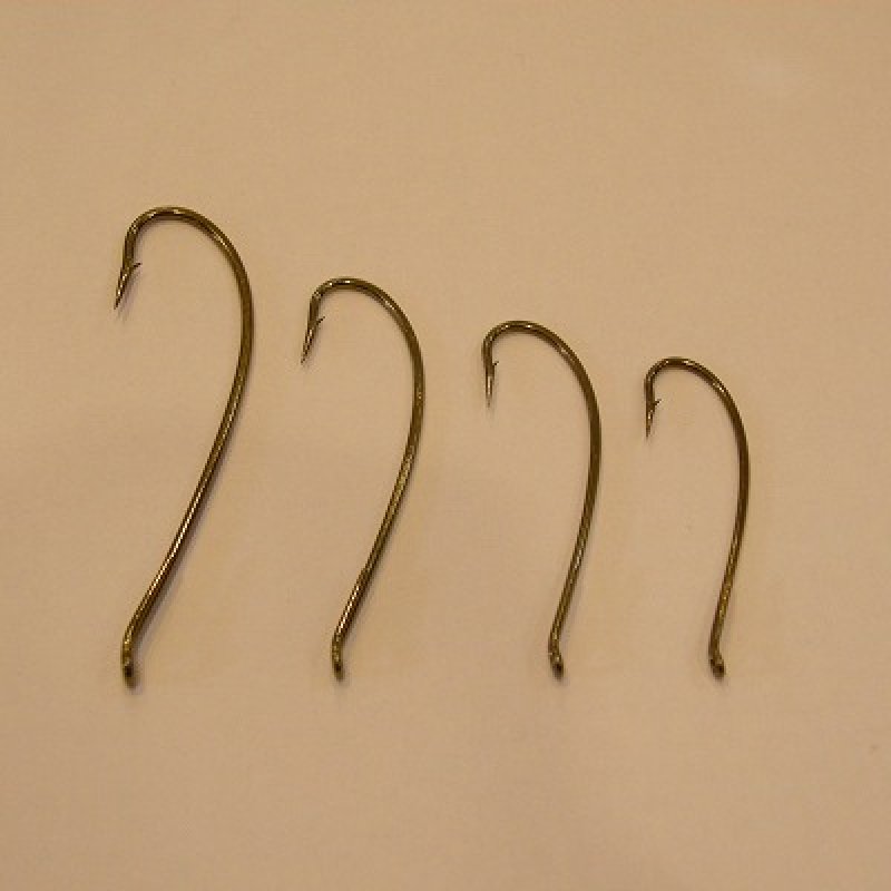 画像1: 【Daiichi】 Alec Jackson Spey Fly Hook 2050 Bronze (1)