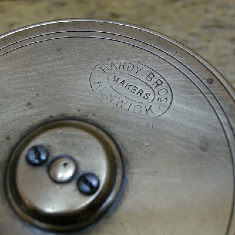 画像2: 【HARDY】 Brass Birmingham Reel 2 1/2  (2)