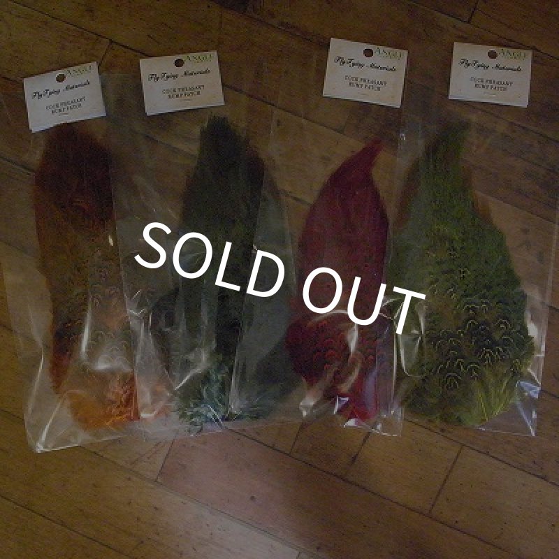 画像1: 【ANGLE】コックフェザントランプパッチ (1)