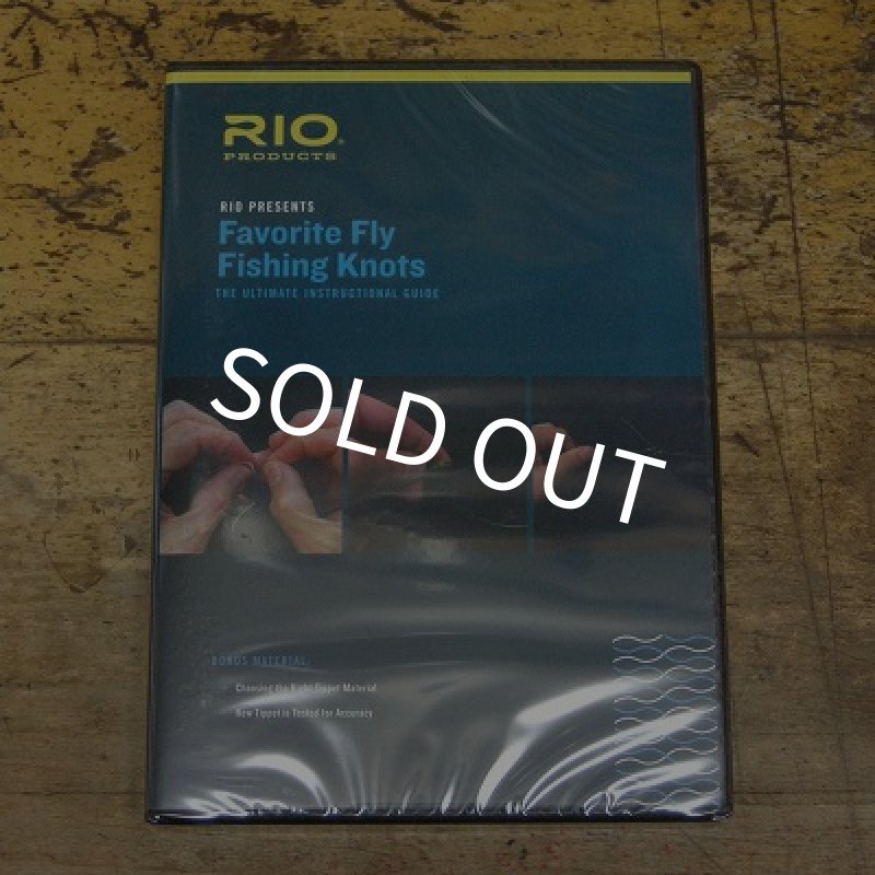画像1: 【DVD】 RIO Favorite Fly Fishing Knots (1)