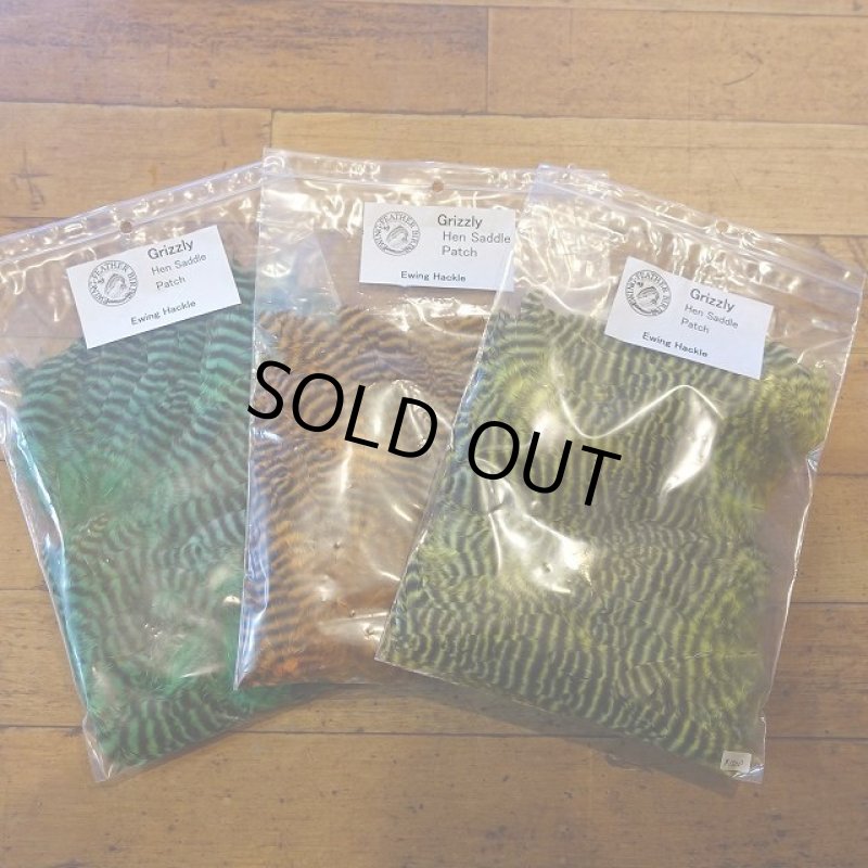 画像3: 【Ewing】 grizzly hen saddle patch (3)