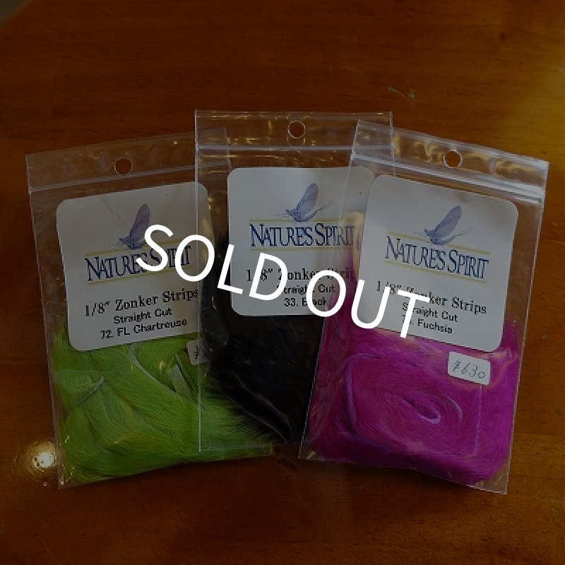 画像1: 【NaturesSpirit】 1/8" Zonker Strips (1)