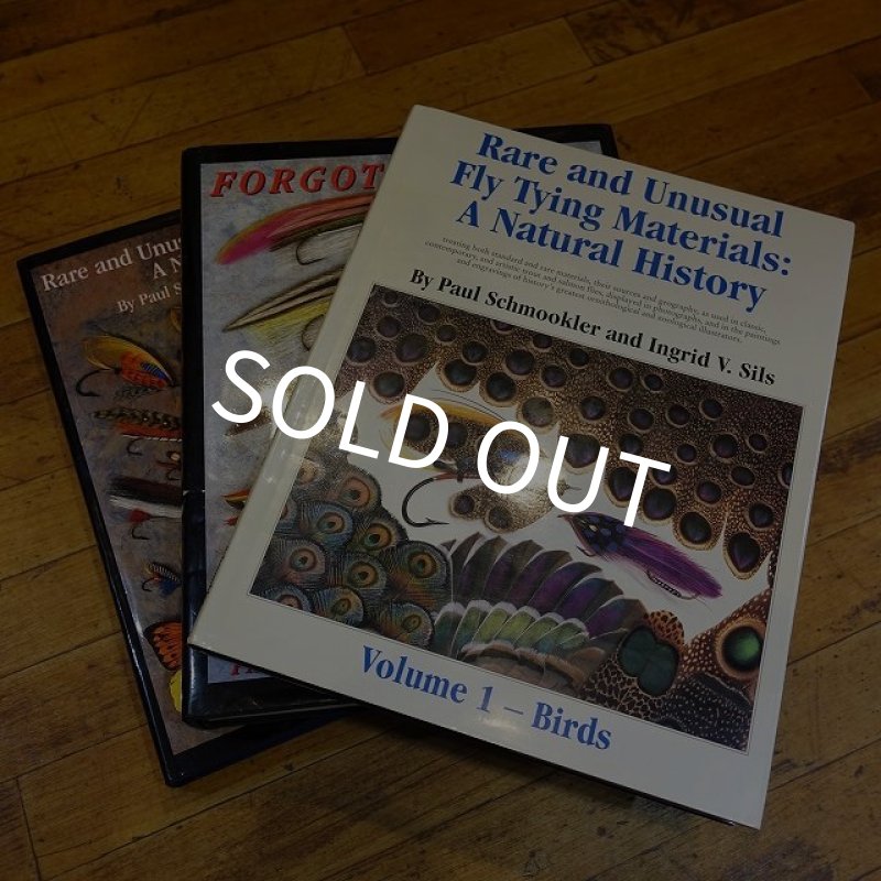 画像1: 【書籍】 Rare and unusual fly tying materials + Forgotten flies Paul Schmookler 3冊セット（USED） (1)
