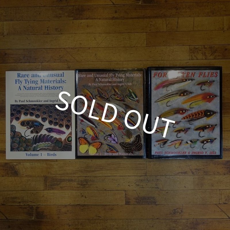 画像2: 【書籍】 Rare and unusual fly tying materials + Forgotten flies Paul Schmookler 3冊セット（USED） (2)