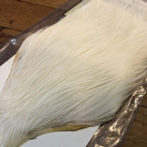 画像3: 【Spencer'sHackles】 Spencer Hackle Cock Neck Extra Select White #1 (SALE)