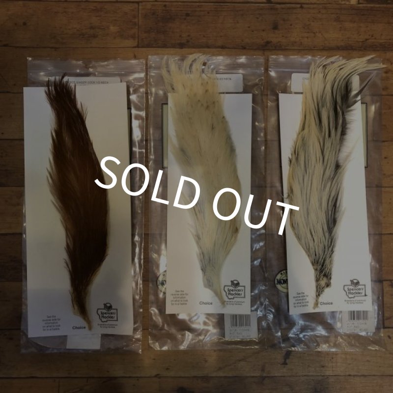 画像1: 【Spencer'sHackles】 1/2 Cock Neck Choise Ginger #3 (SALE) (1)