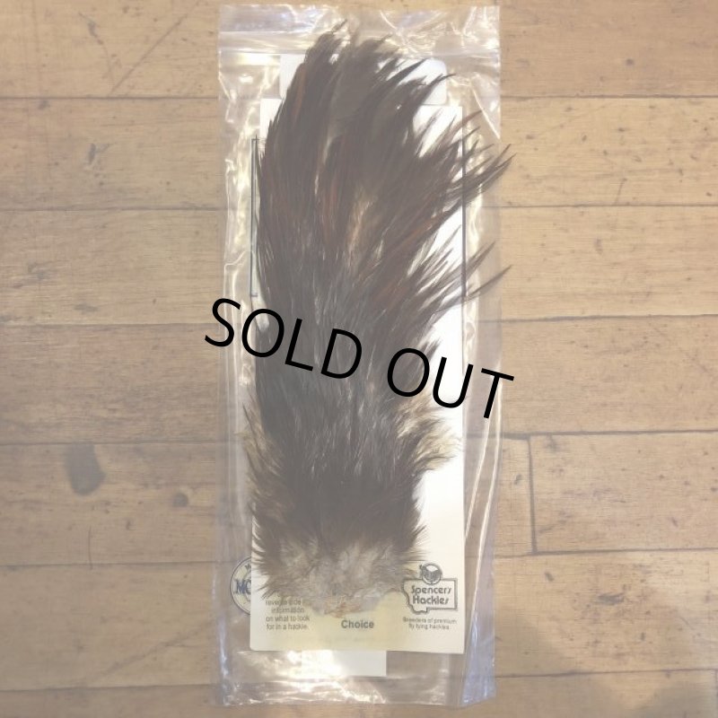 画像1: 【Spencer'sHackles】 Cock Saddle Choise Brown #3 (SALE) (1)