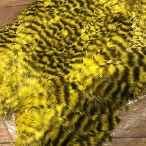 画像3: 【HARELINE】 Grizzly Soft Hackle Marabou Patch