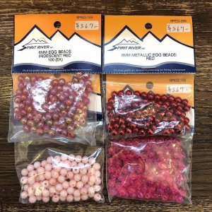 画像1: 【SpiritRiver】 6mm EGG BEADS