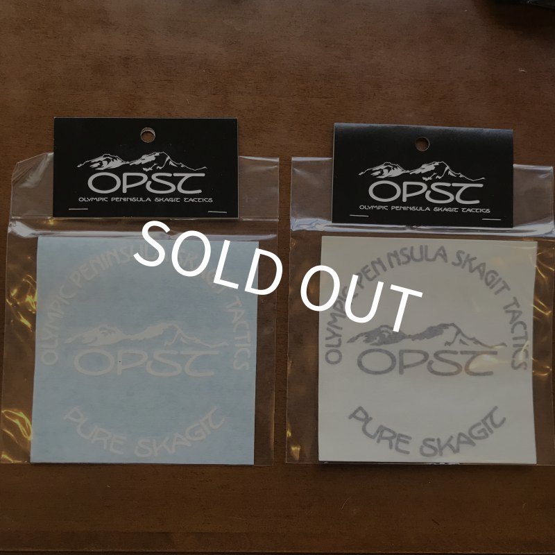 画像1: 【OPST】 ラウンド・ステッカー (1)