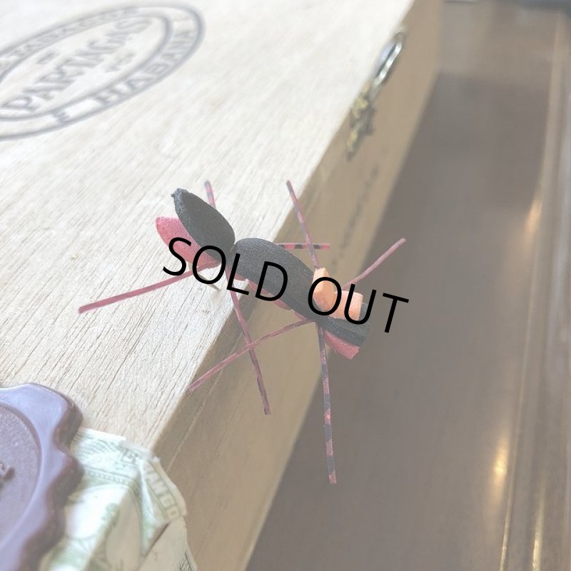 画像1: 【完成品フライ】 チェルノブイリアント ブラック/レッド #10 (1)