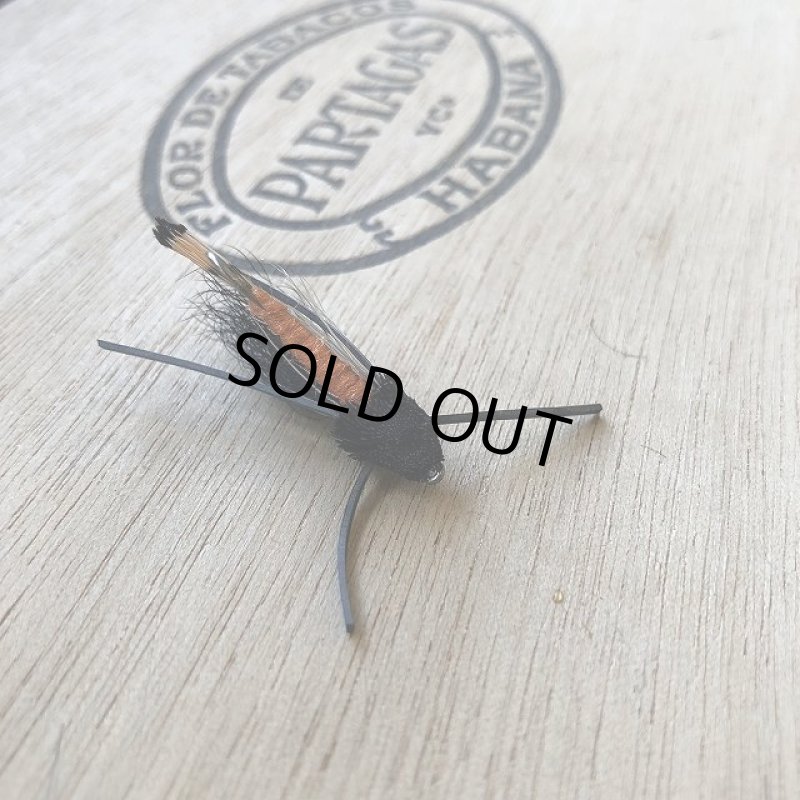 画像2: 【完成品フライ】 オレンジタランチュラ #8 (2)