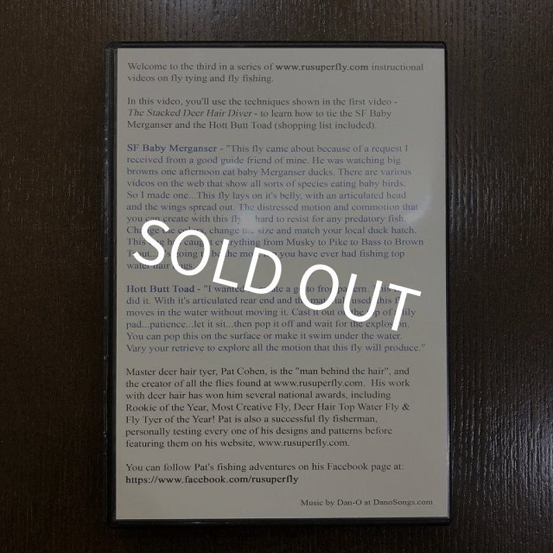 画像2: 【DVD】 Tying the Merganser and Hott Butt Toad (2)
