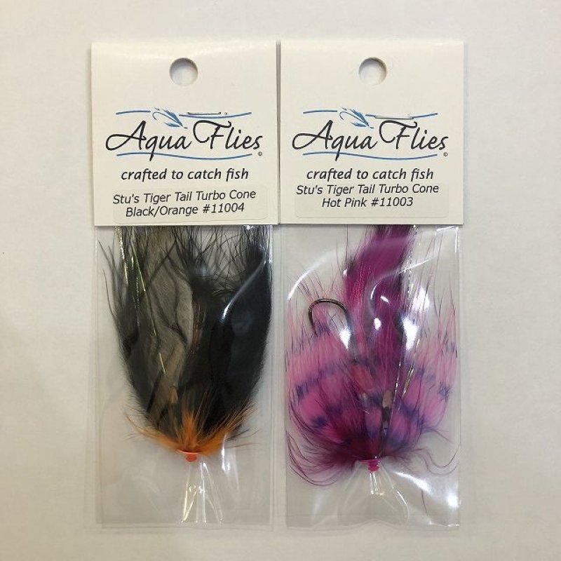 画像3: 【Aqua Flies】 Stu's Tiger Tail Turbo Cone (3)