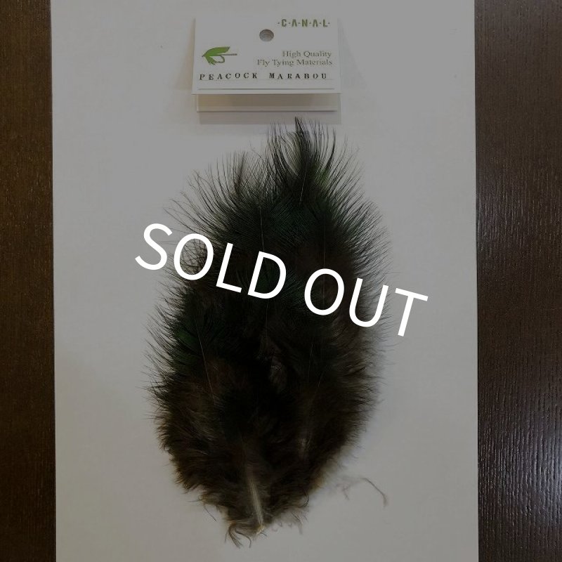 画像1: 【CANAL】 PEACOCK MARABOU PATCH (1)