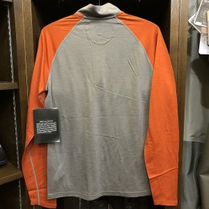 画像4: 【SIMMS】ULTRA-WOOL CORE QUARTER-ZIP - SIMMS ORANGE(SALE)