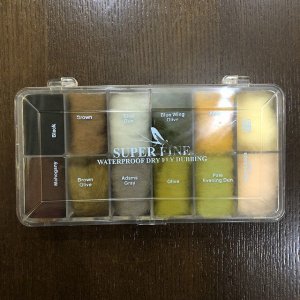 画像1: 【WAPSI】SUPER FINE DRY DUBBING 12色セット (スーパーファイン)