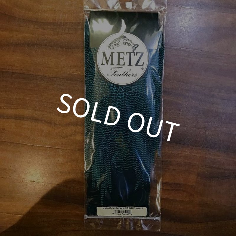 画像2: 【METZ】 Magnum Saddle Grizzly Dyed #2グレード (2)