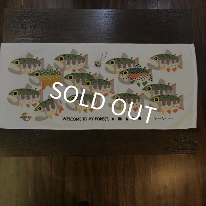 画像1: 【村上康成BREEZING】 フェイスタオル (1)