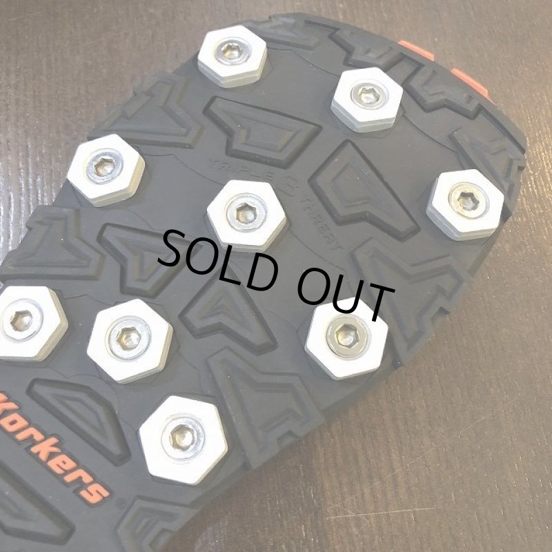 画像3: 【Korkers】TRIPLE THREAT ALUMINUM HEX DISC SOLE (3)