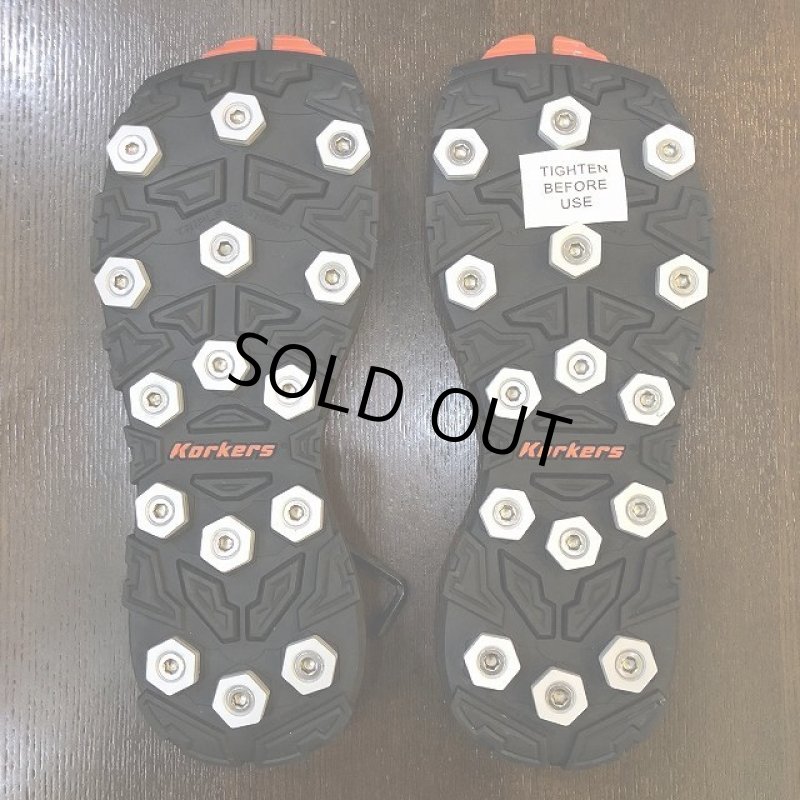 画像2: 【Korkers】TRIPLE THREAT ALUMINUM HEX DISC SOLE (2)