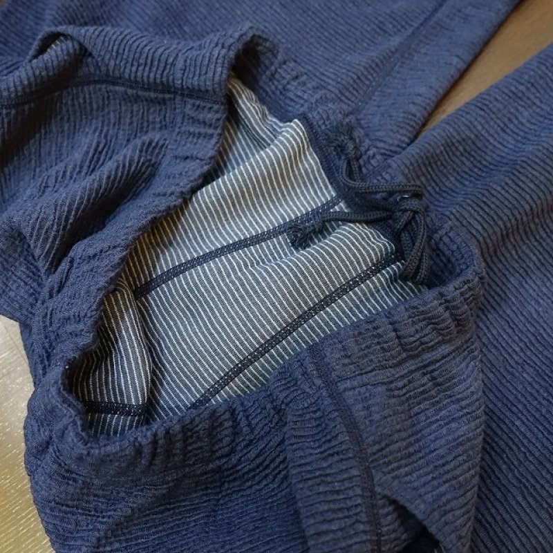 画像1: 【ひだまり本舗】メンズ スエットスーツ (ネイビー)