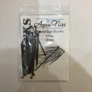 画像1: 【Aqua Flies】Round Eye Shank