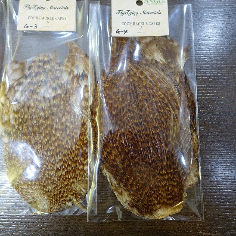 画像2: 【ANGLE】インドコックハックルケープ (ジンジャー)